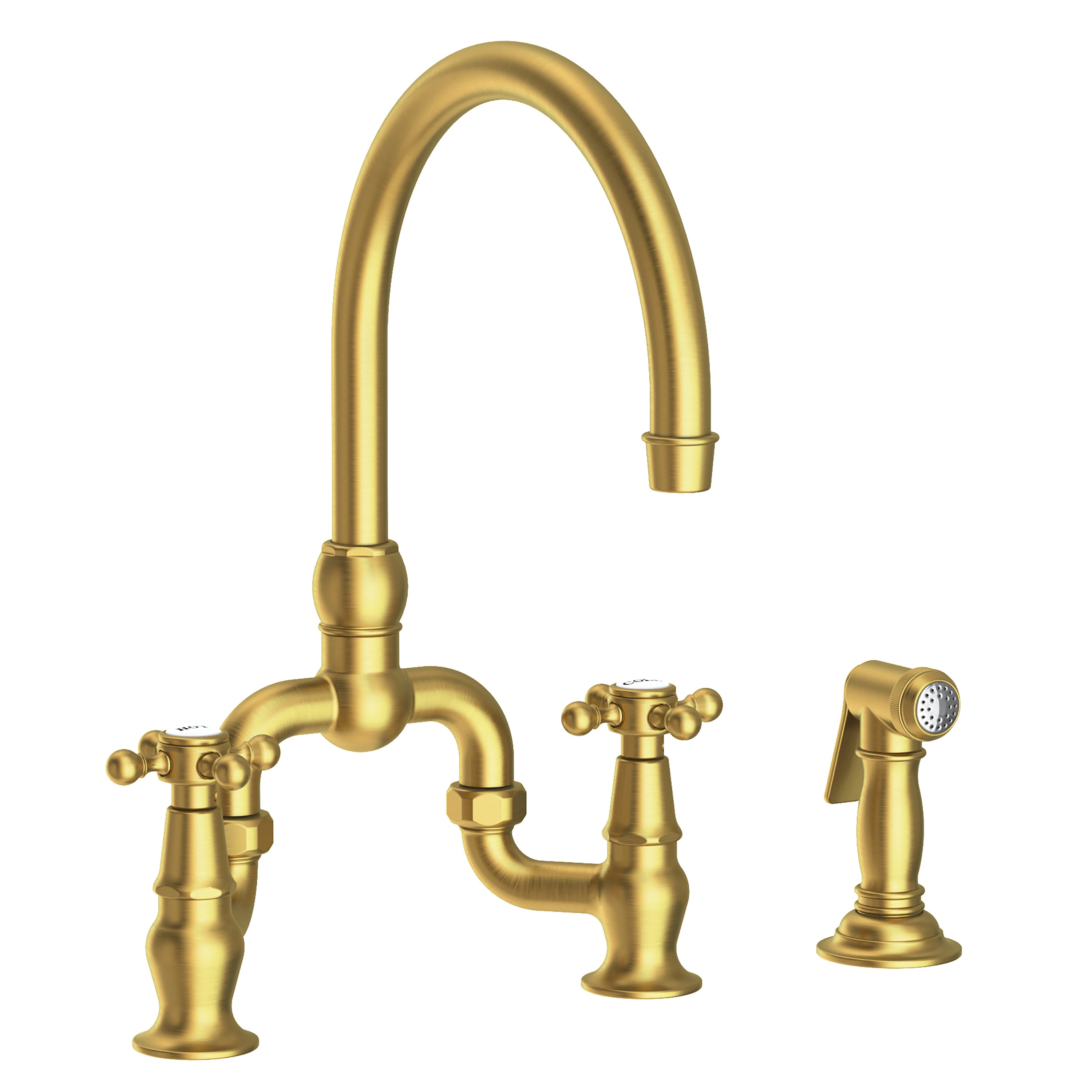 Newport Brass Chesterfield 9460 — vista de producto — Latón Satinado (PVD)