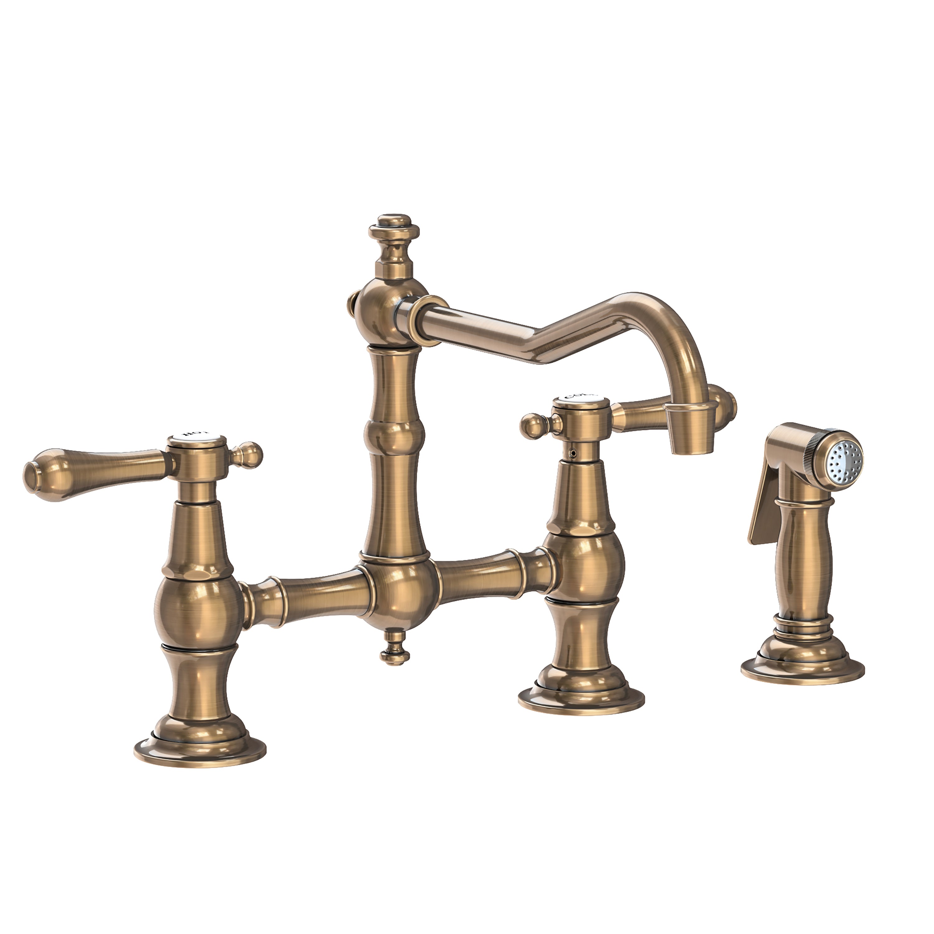 Newport Brass Chesterfield 9462 — vista de producto — Latón Antiguo
