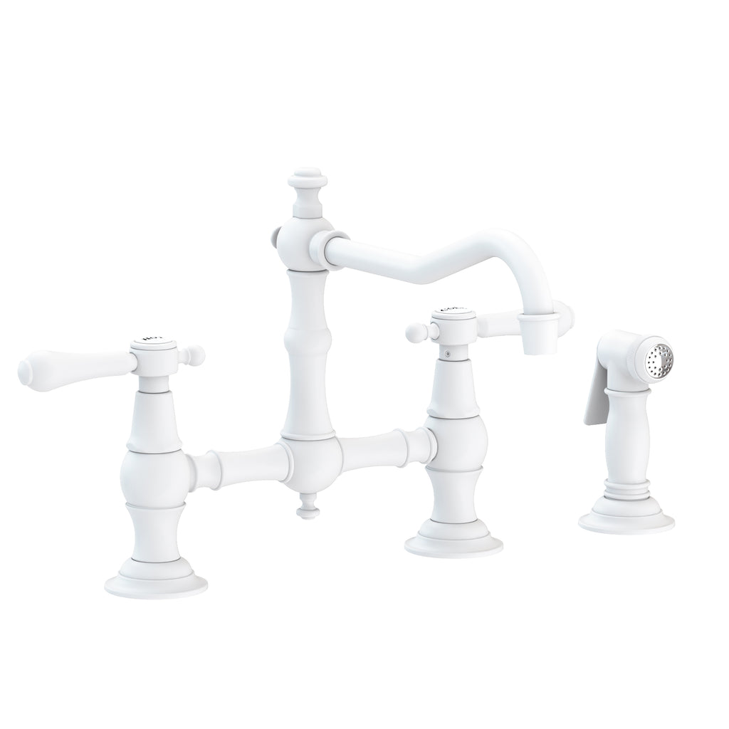 Newport Brass Chesterfield 9462 — vista de producto — Blanco Mate