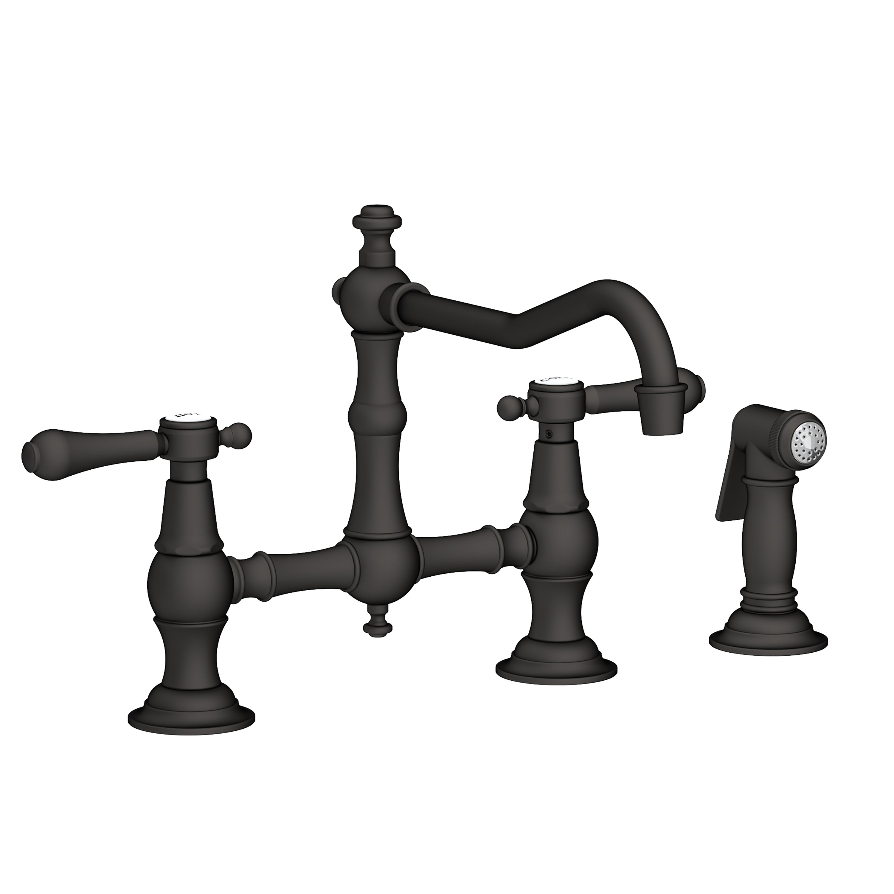 Newport Brass Chesterfield 9462 — vista de producto — Negro Mate