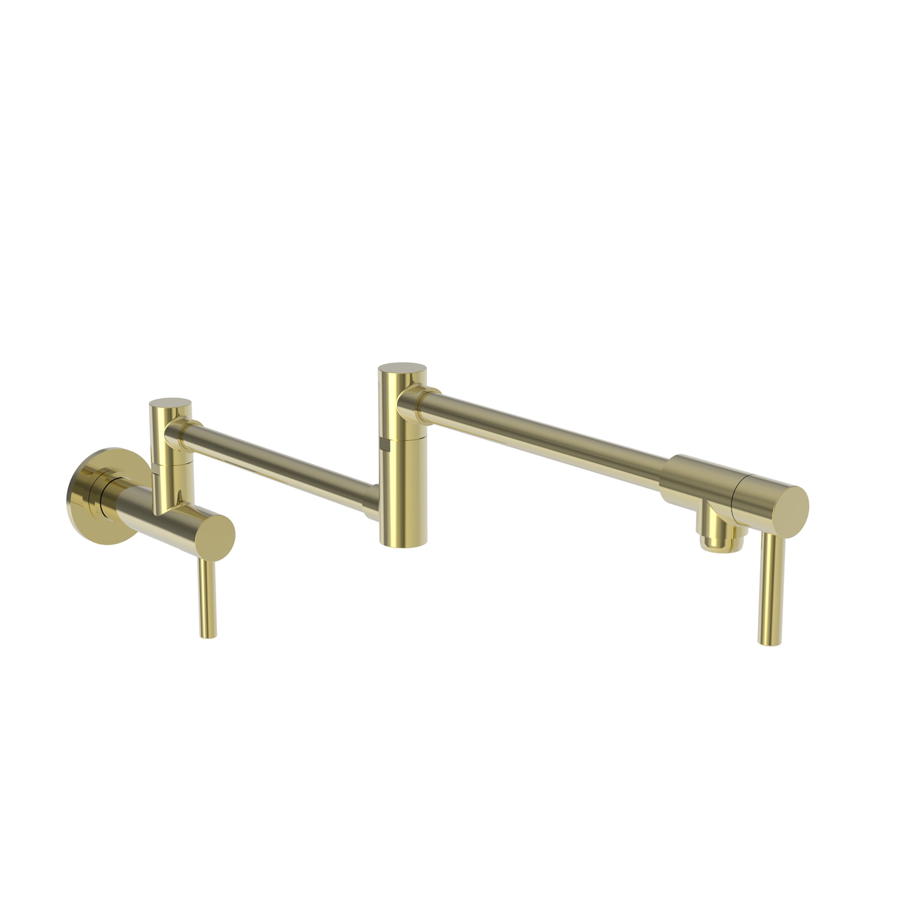 Newport Brass East Linear 9485 — vista de producto — Latón sin Laca (Living)