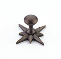 Schaub Perilla Star Backplate, 3" — Bronce Antiguo