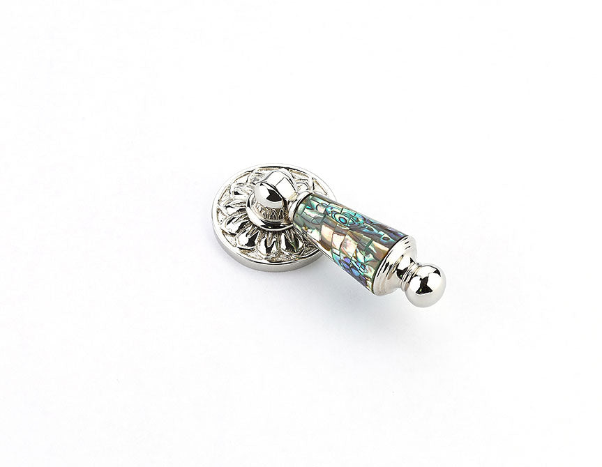 Schaub Jaladera Imperial Shell Pendant Inlay — Níquel Pulido