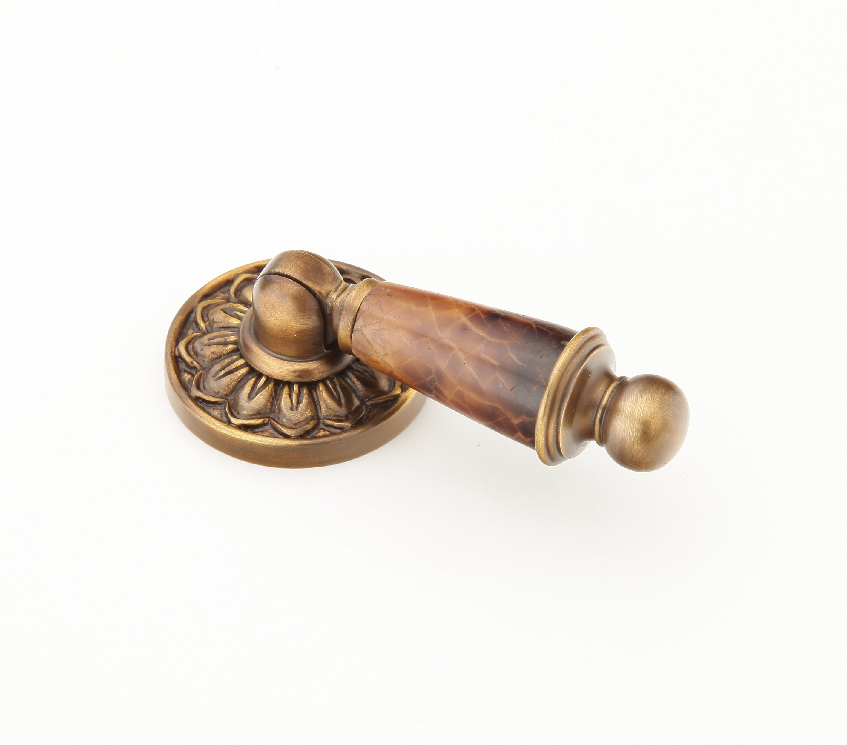 Schaub Jaladera Tiger Penshell Pendant Inlay Estate Dover — Estándar