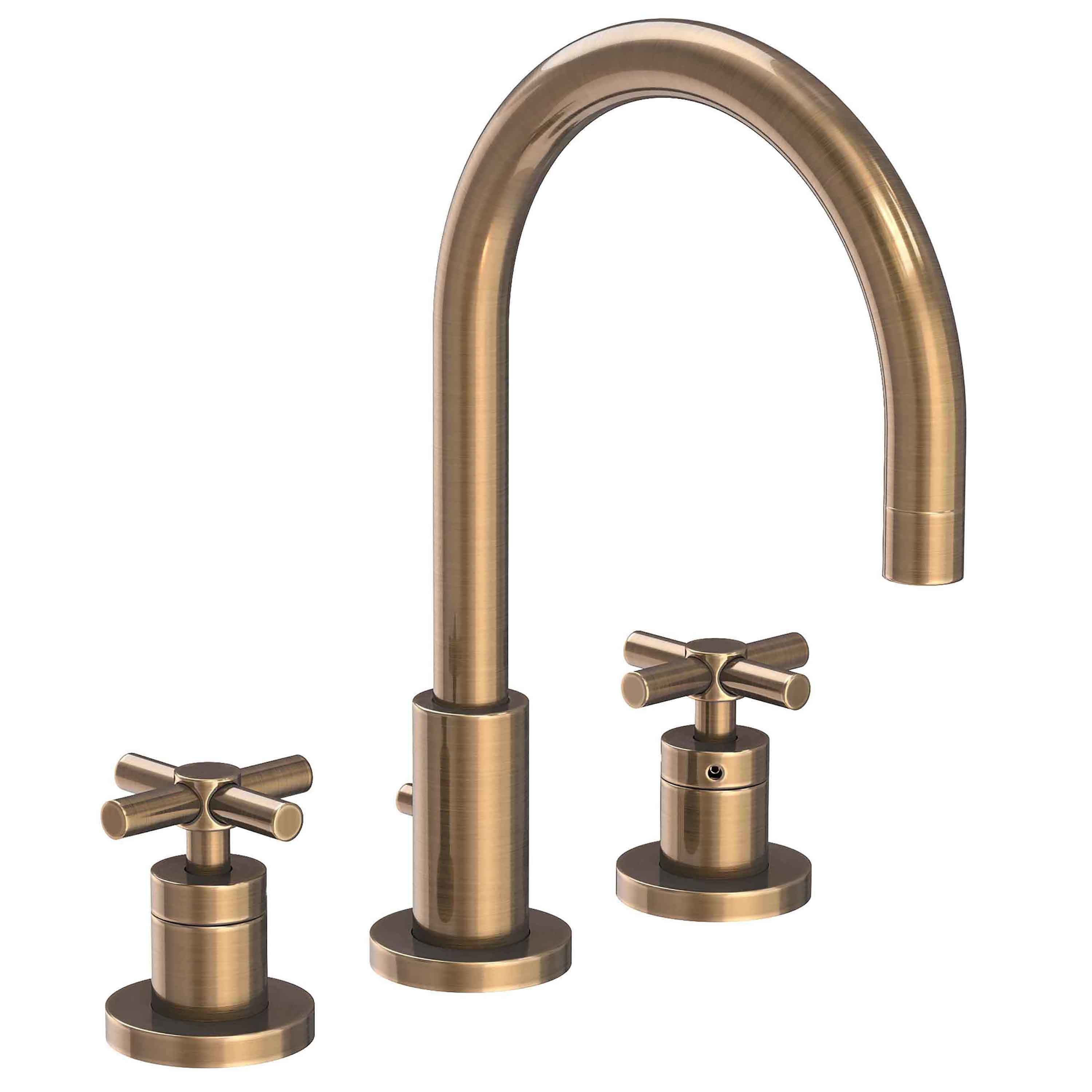 Newport Brass East Linear 990 — vista de producto — Latón Antiguo