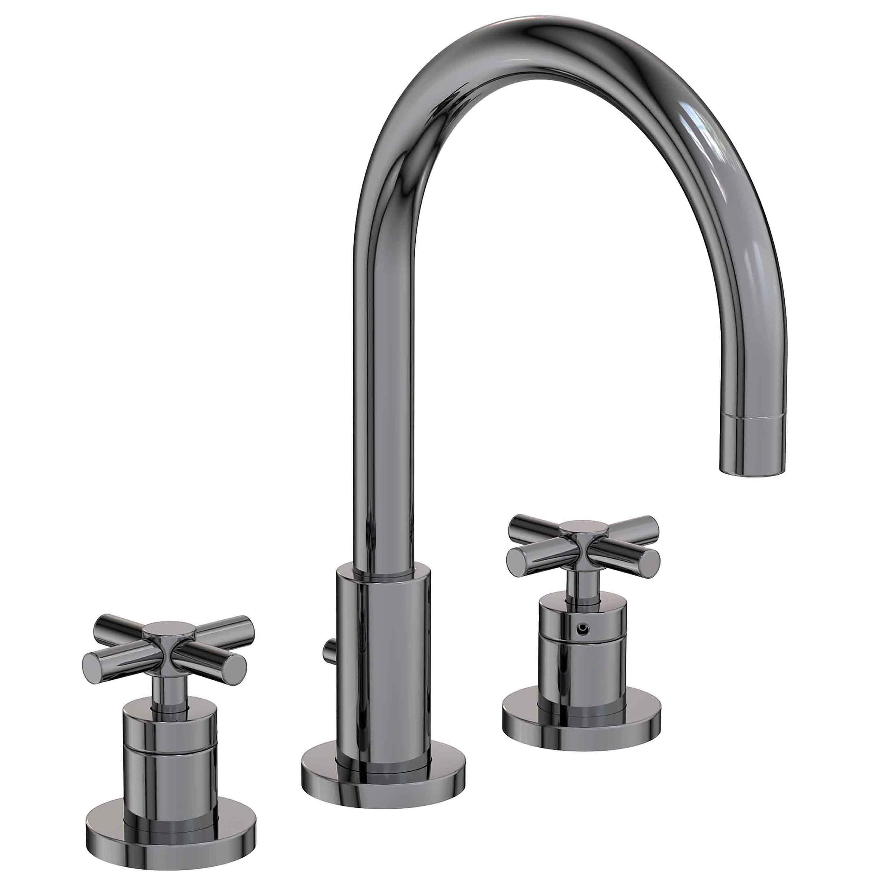 Newport Brass East Linear 990 — vista de producto — Cromo Medianoche