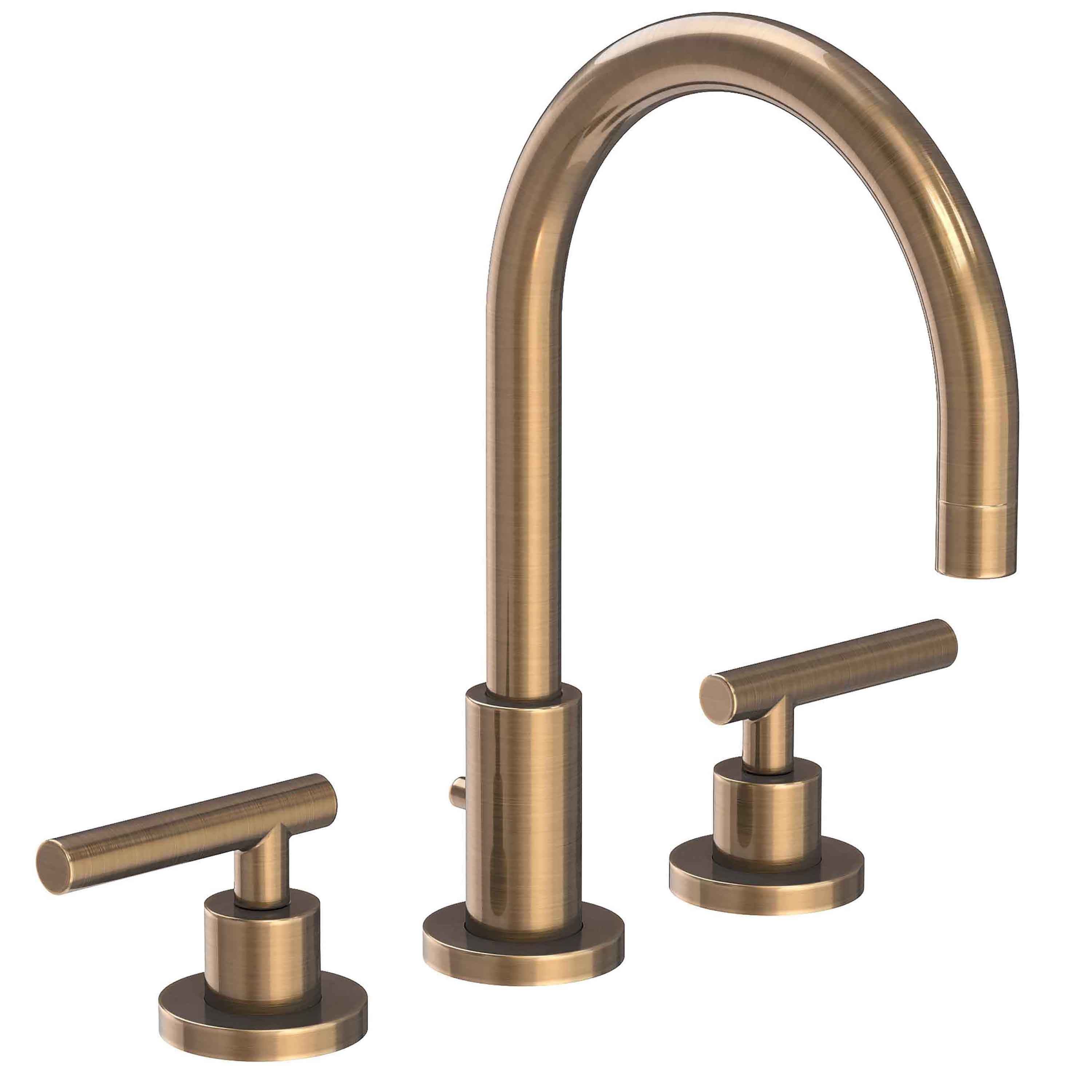 Newport Brass East Linear 990L — vista de producto — Latón Antiguo