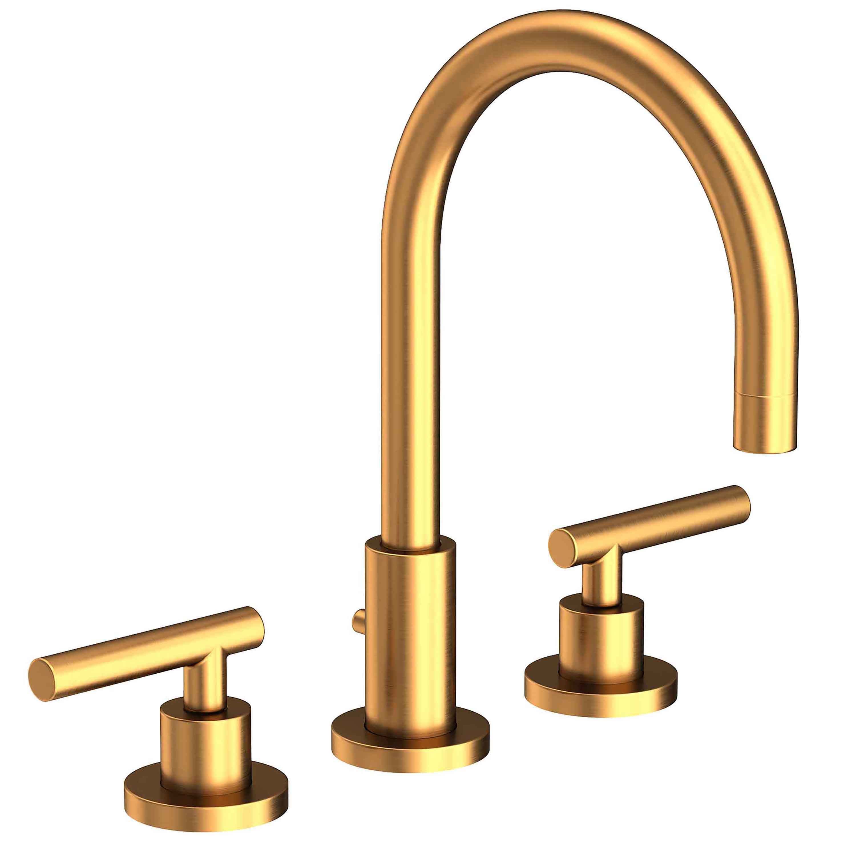 Newport Brass East Linear 990L — vista de producto — Oro Satinado (PVD)
