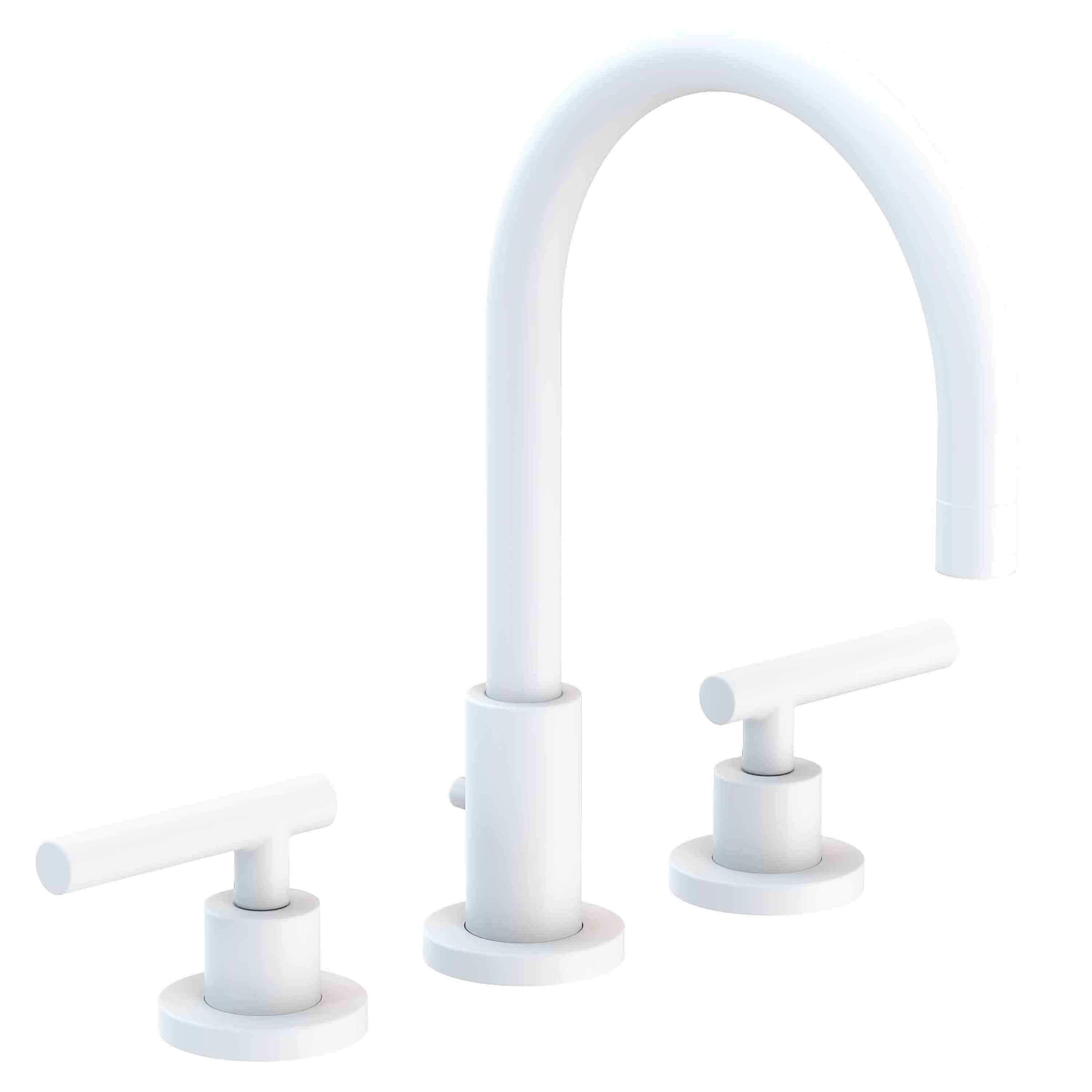 Newport Brass East Linear 990L — vista de producto — Blanco Mate