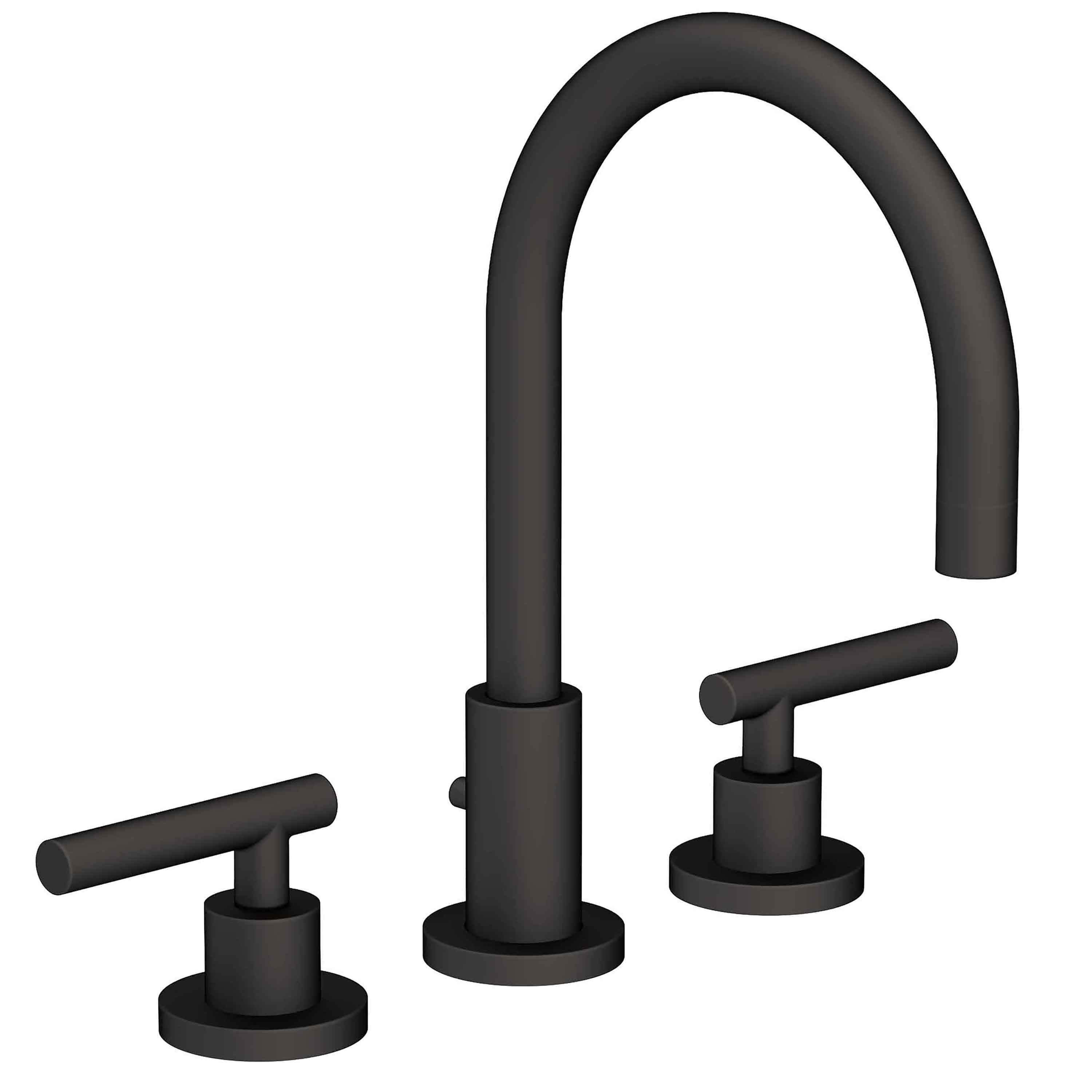 Newport Brass East Linear 990L — vista de producto — Negro Mate