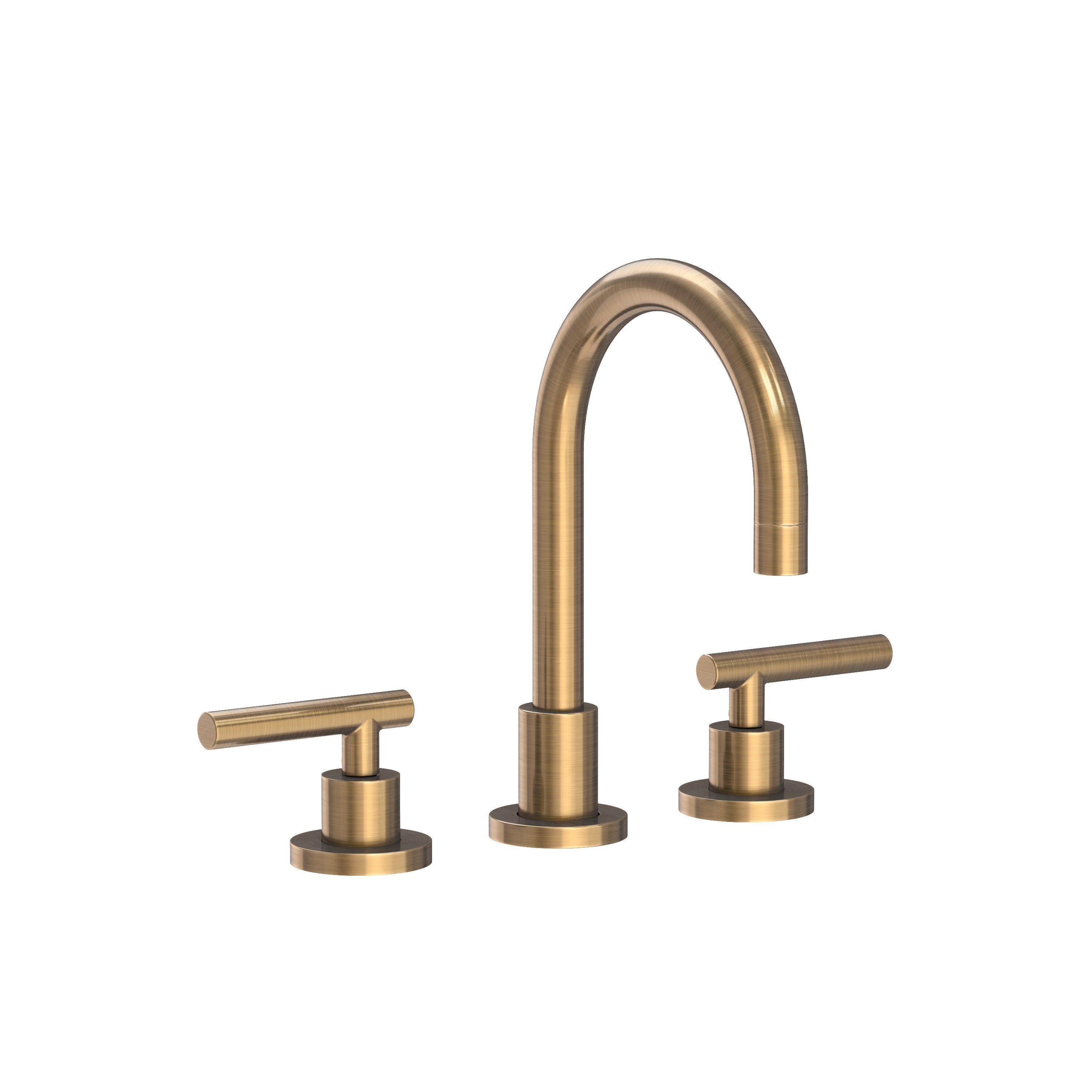 Newport Brass East Linear 990LS — vista de producto — Latón Antiguo