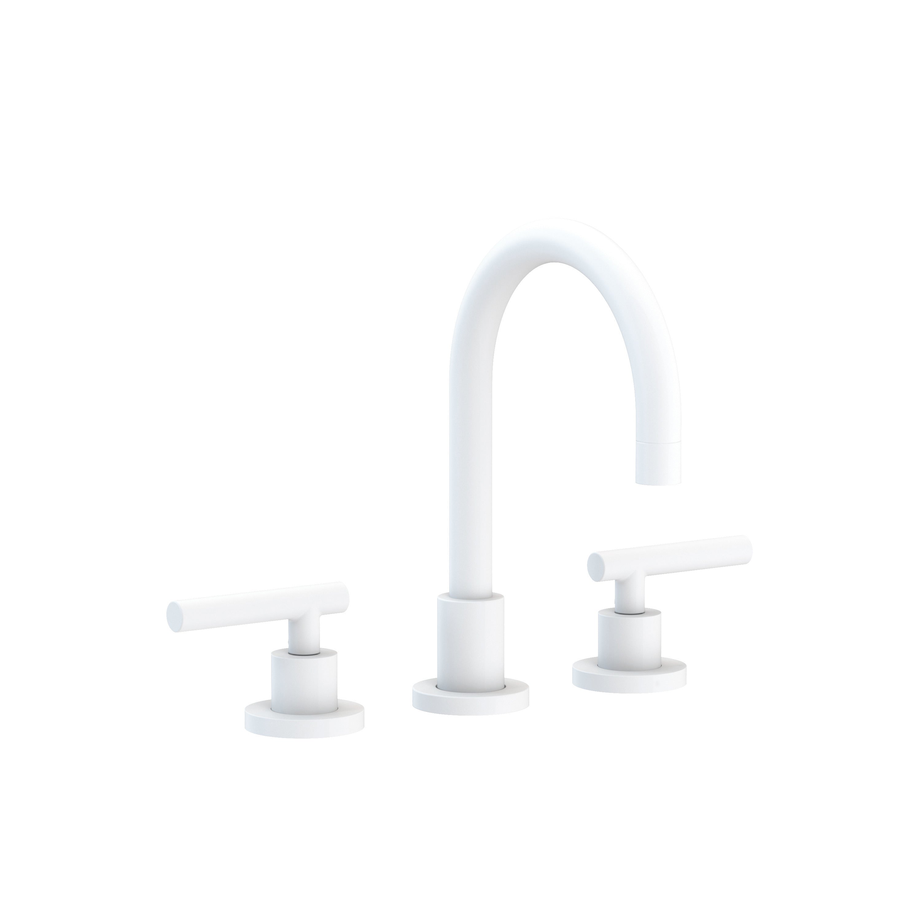 Newport Brass East Linear 990LS — vista de producto — Blanco Mate