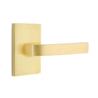Latón Satinado · Modern Rectangular Rosette