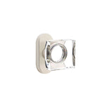 Níquel Satinado · 1-1/2" x3" Oval Rosette