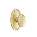 Latón Satinado · Oval Rosette