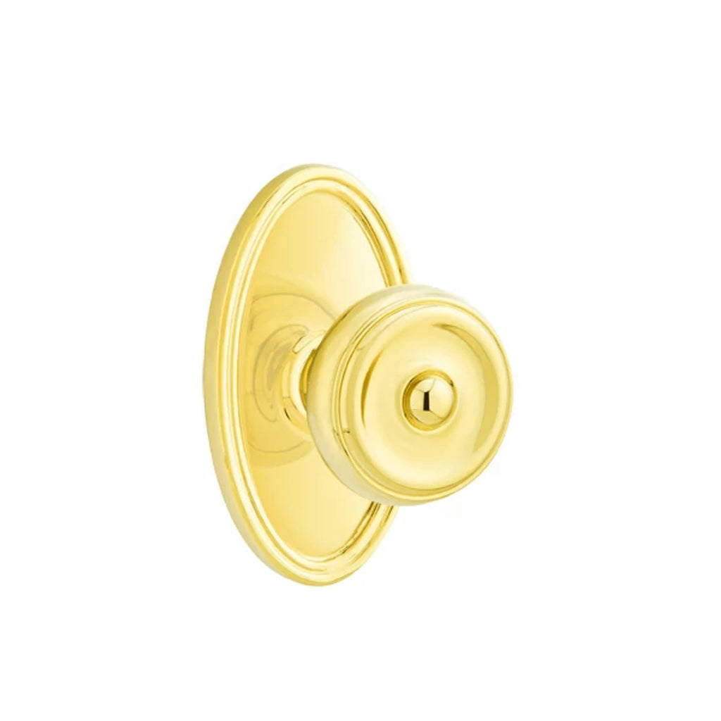 Latón Pulido · Oval Rosette