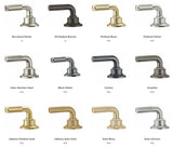 California Faucets San Elijo Llave Mezcladora para Baño de Nariz Alta Duomando
