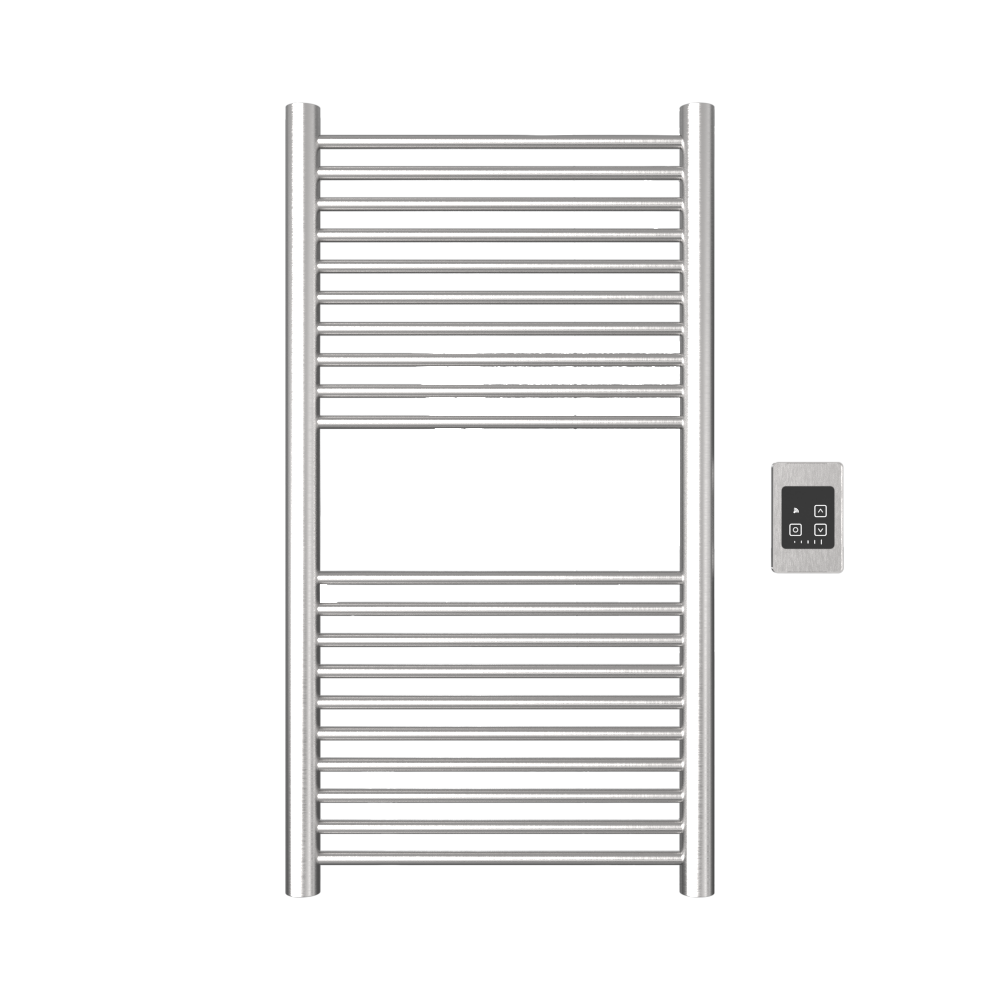 Antus A2036 Toallero Calefactor Cableado en Níquel Satinado