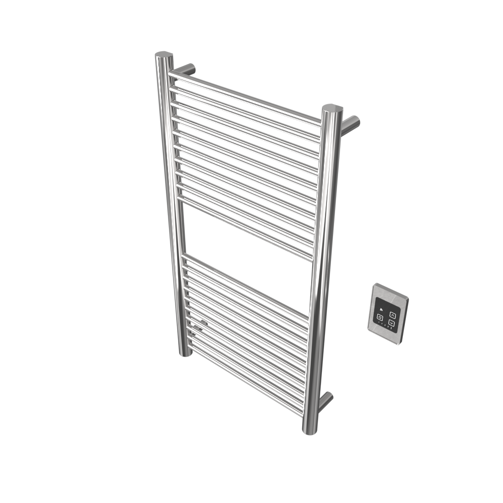 Antus A2036 Toallero Calefactor Cableado en Níquel Satinado