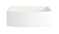 Bante Arco — Tarja de Cocina de Cerámica Refractaria (Fireclay), Frente Granjero Curvo