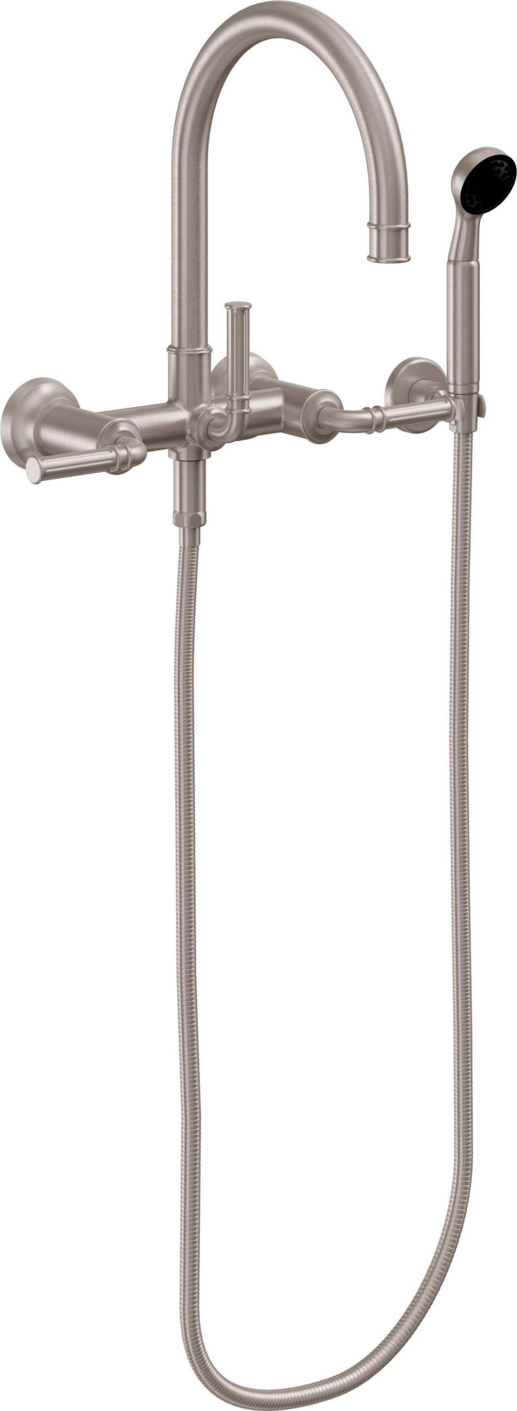 California Faucets Christopher Grubb Trousdale Contemporaneo Llenador de Tina de Montaje en Pared