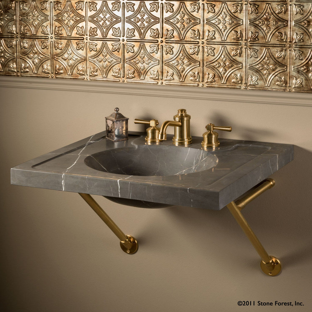 Stone Forest Vintage — Stone Forest Vintage Lavabo de Mármol 27"