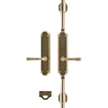 uego de Cremona Arched 2 1/2" x 11" — Rocky Mountain Hardware bronce macizo