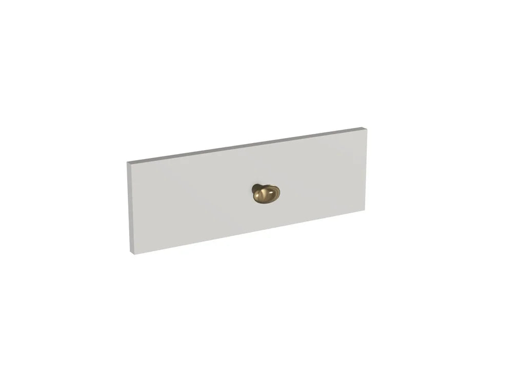 Oval Cabinet Knob — Shown in SP Finish