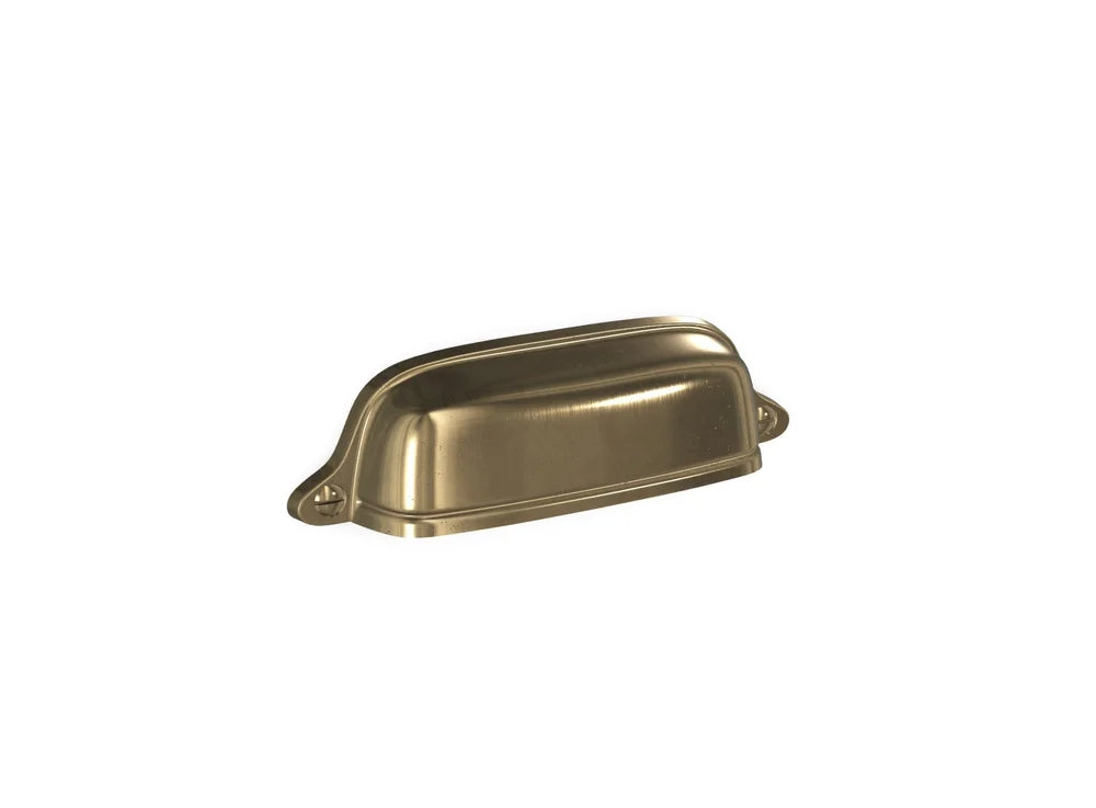 Ridge Surface Mount Bin Pull — Shown in SP Finish