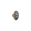 erilla de Gabinete Fleur de Lis — Rocky Mountain Hardware bronce macizo
