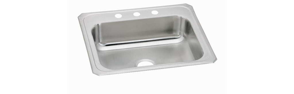 Elkay Tarja Dayton® Acero Inoxidable 33" x 22" x 8" 60/40 de Dos Tazones de Doble Montaje — vista de producto