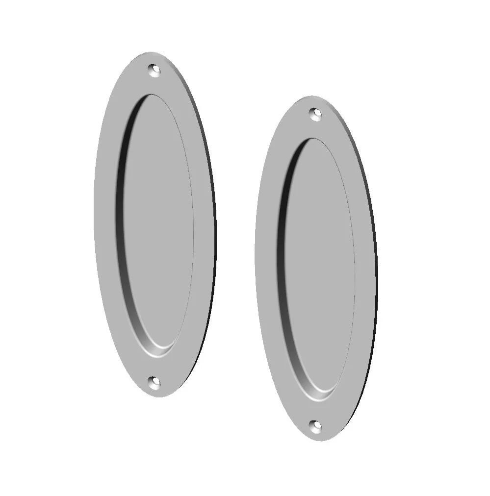CS-FP-OP700IML Oval Passage Pocket Door Set