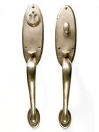 Handle x Handle Mortise Lock Door Entry Set — Shown in S1 Finish
