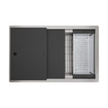 Elkay Tarja Circuit Chef® Workstation Acero Inoxidable 32-1/2" x 20-1/2" x 10" de Un Tazón Bajo Cubierta (Kit con Tablas de Polímero Negro) — vista de producto