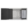 Elkay Tarja Circuit Chef® Workstation Acero Inoxidable 45-1/2" x 20-1/2" x 10" de Un Tazón Bajo Cubierta (Kit con Tablas de Polímero Negro) — vista de producto