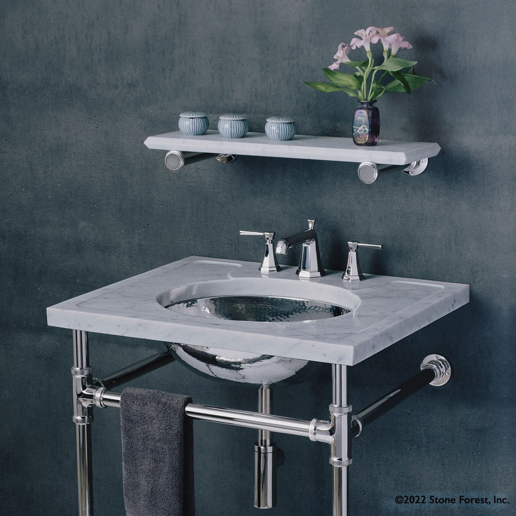 Stone Forest Vintage Countertop — Cubierta Vintage / Mármol Carrara