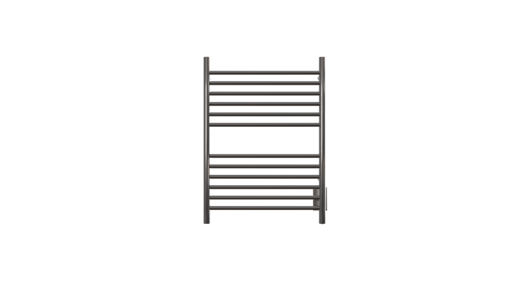 Cape Modelo 2332 12 Recta Barras Toallero Calefactor Cableado en Níquel Satinado