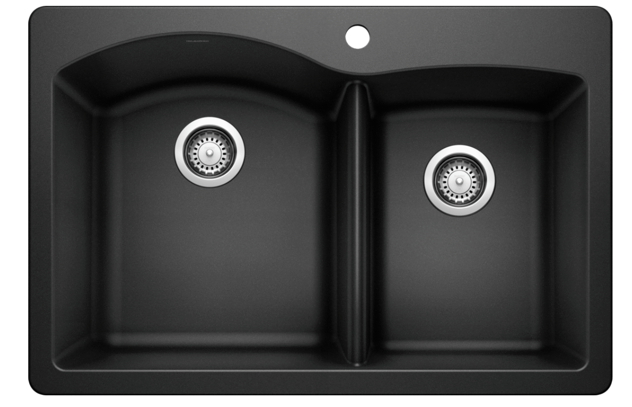 Blanco Diamond 1-3/4 Bowl Dual Mount — Tarja de Silgranit
