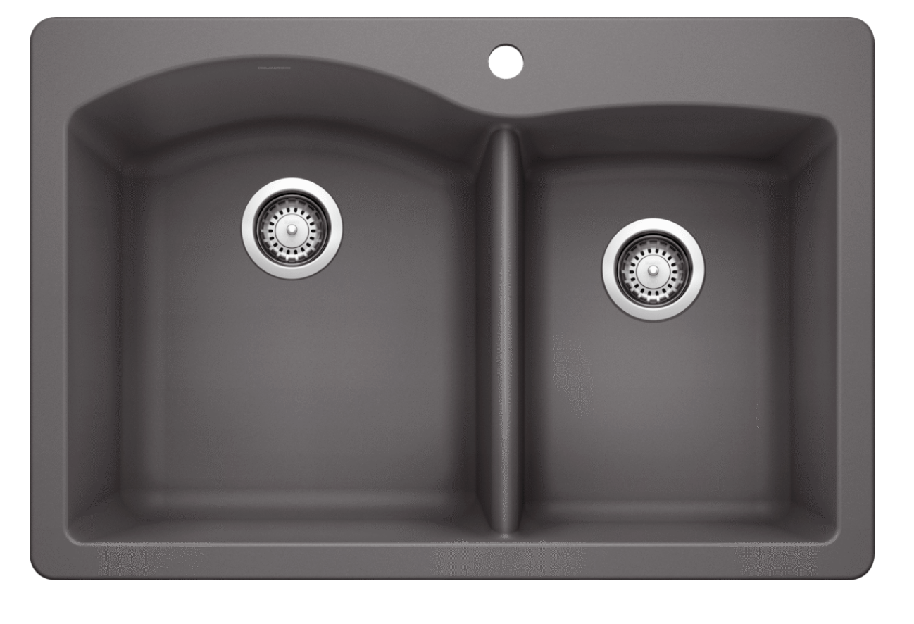 Blanco Diamond 1-3/4 Bowl Dual Mount — Tarja de Silgranit