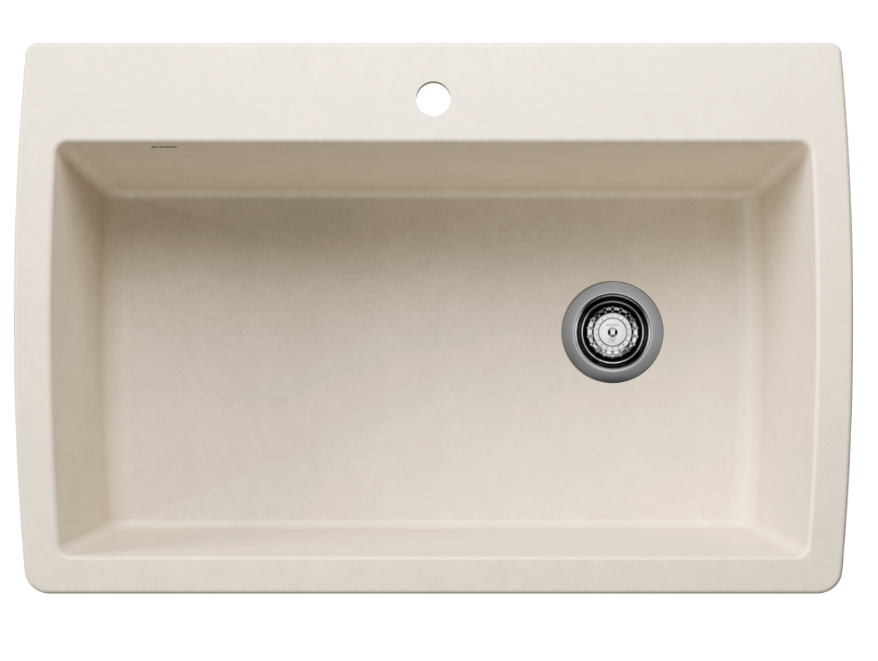 Blanco Diamond Super Single Dual Mount — Tarja de Silgranit