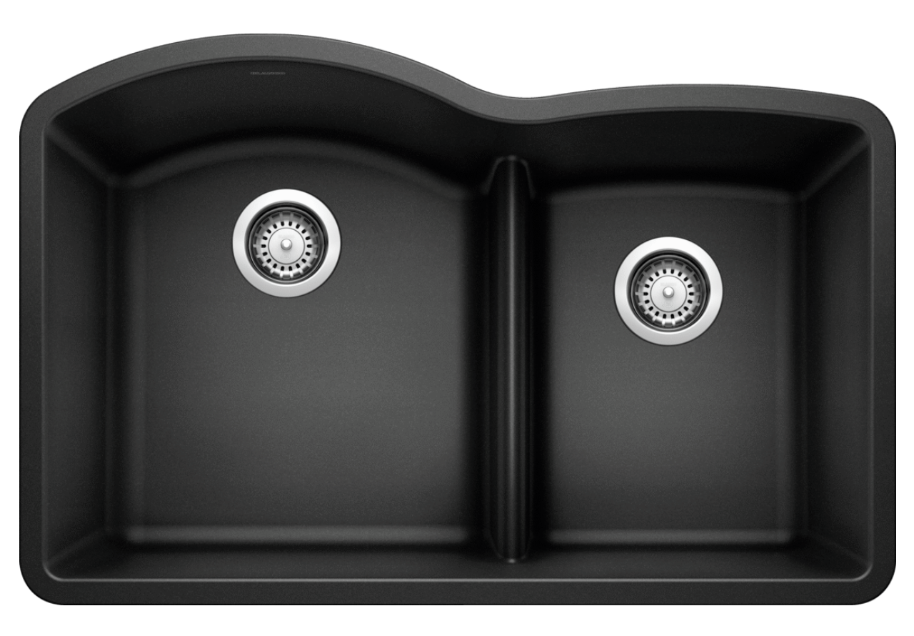Blanco Diamond 1-3/4 Low Divide — Tarja de Silgranit