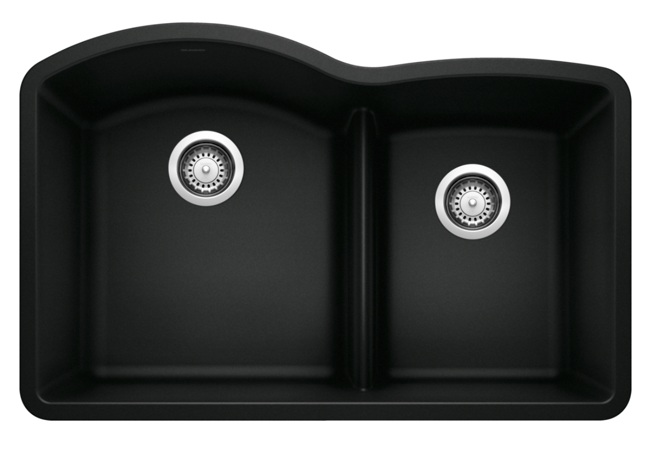 Blanco Diamond 1-3/4 Low Divide — Tarja de Silgranit