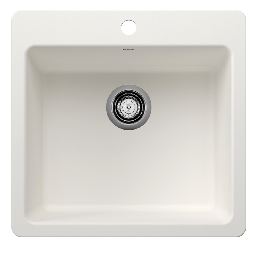 Blanco Liven 21″ Single Bowl Dual Mount — Tarja de Silgranit