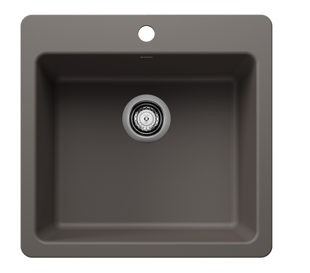 Blanco Liven 21″ Single Bowl Dual Mount — Tarja de Silgranit