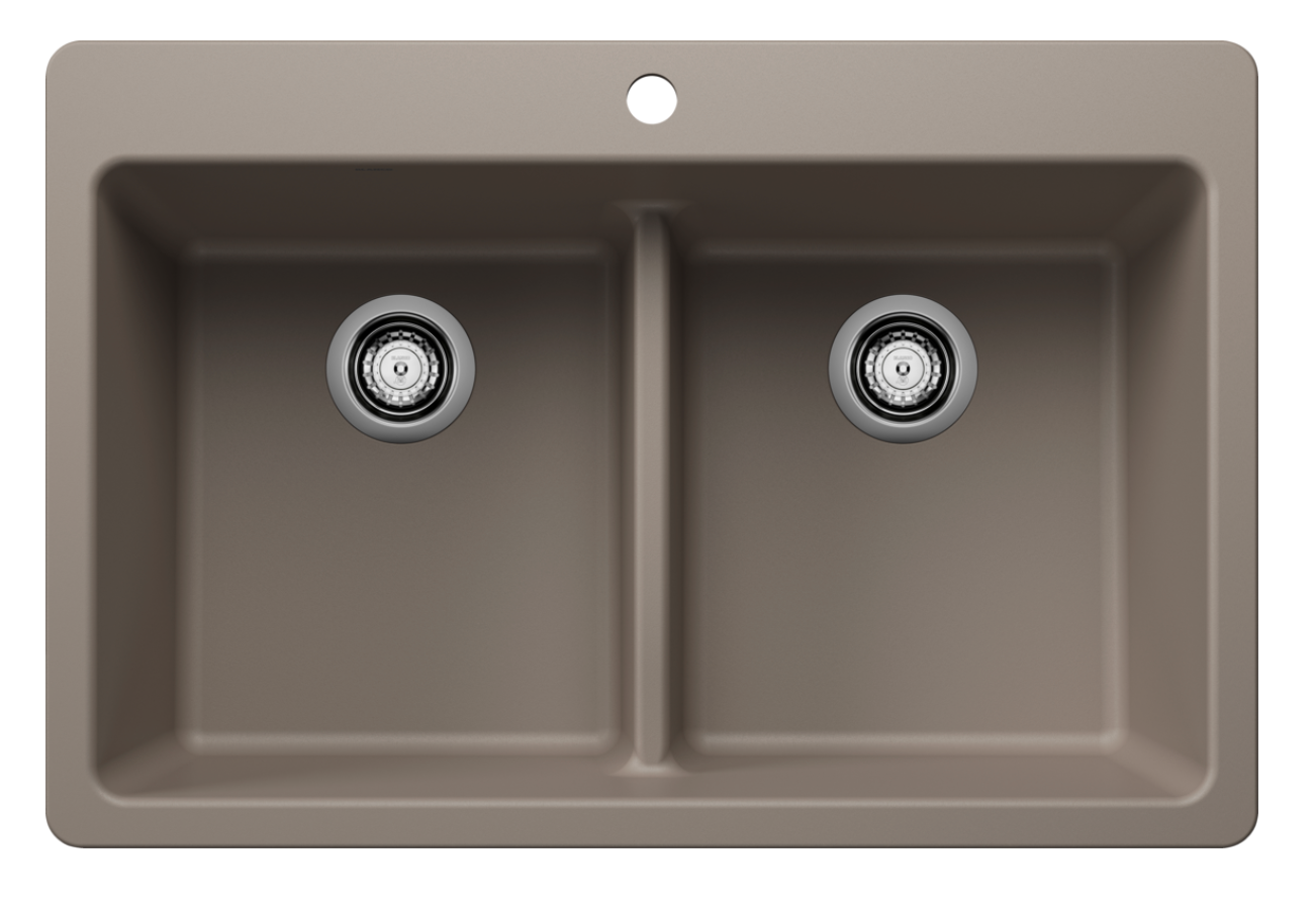 Blanco Liven Bar Dual Mount — Tarja de Silgranit