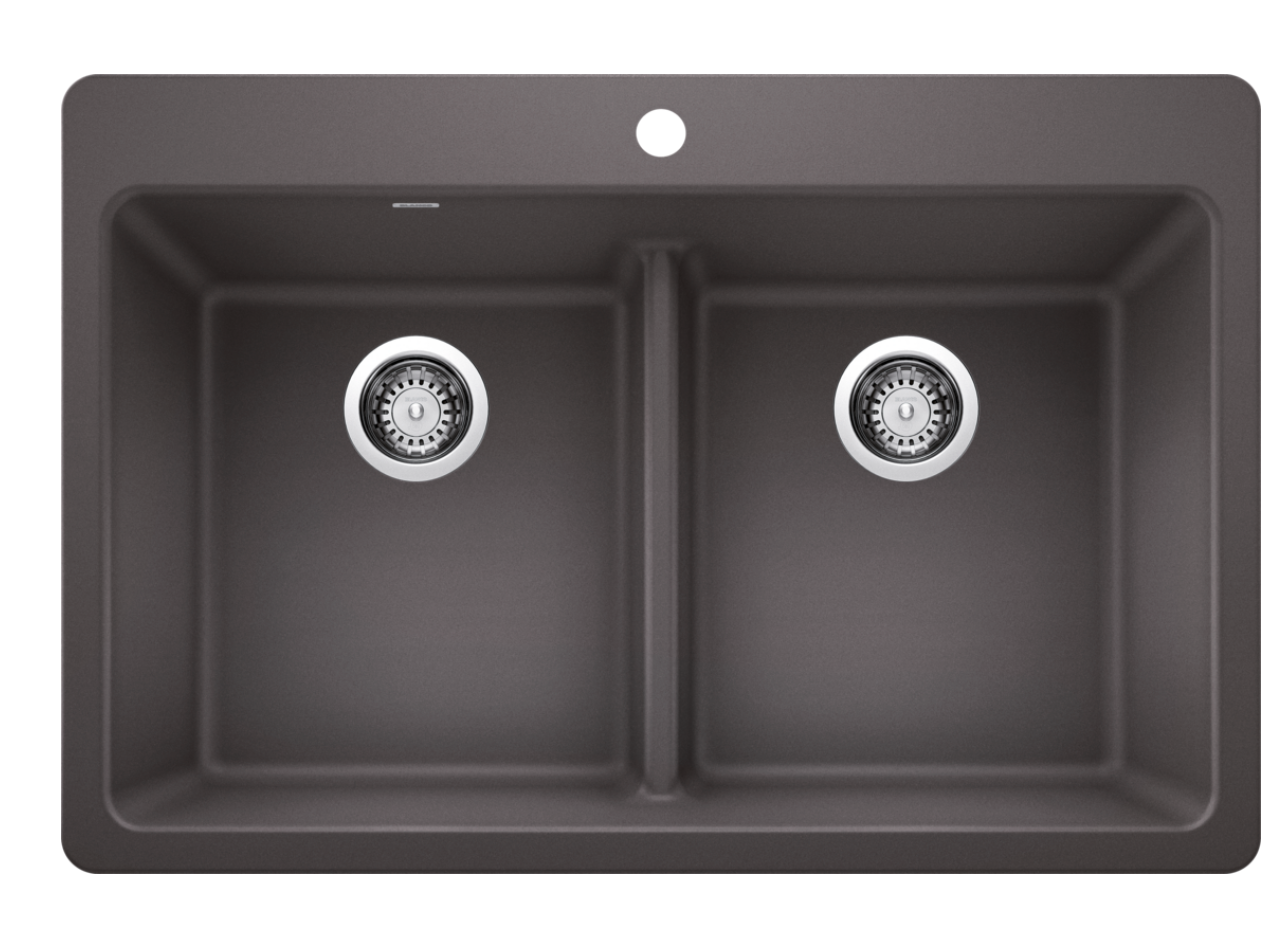 Blanco Liven Bar Dual Mount — Tarja de Silgranit
