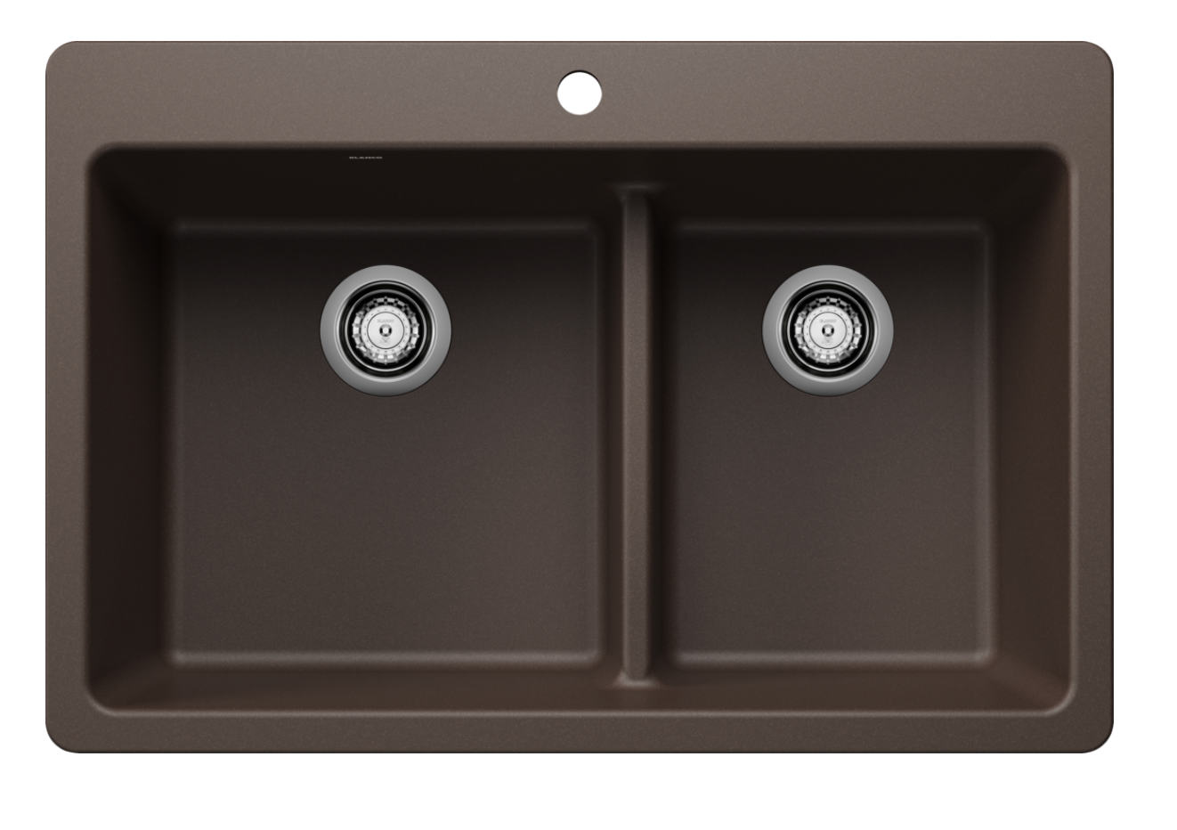 Blanco Liven 33" Equal Double Low Divide Dual Mount — Tarja de Silgranit