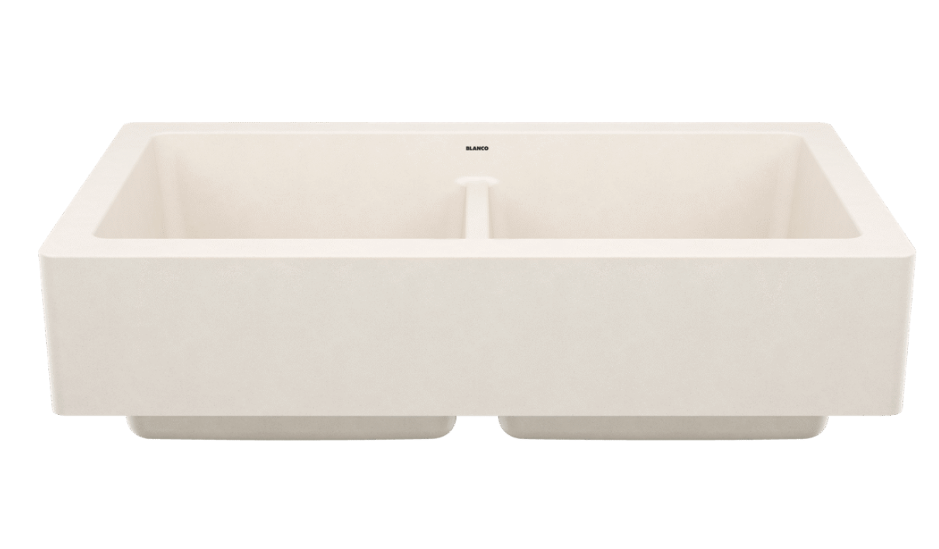 Blanco Vintera 33″ Equal Double Apron — Tarja de Silgranit