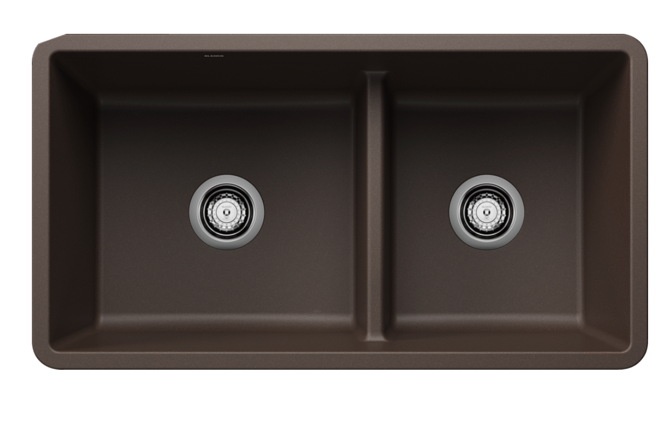 Blanco Precis Reversible 1-3/4 Low Divide — Tarja de Silgranit
