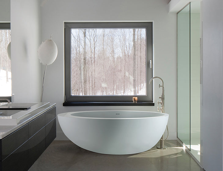 MTI Càscara bañera independiente de SculptureStone — vista de producto